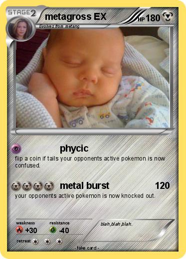Pokemon metagross EX