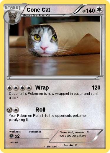 Pokemon Cone Cat