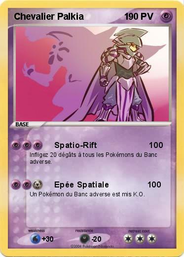 Pokemon Chevalier Palkia                1