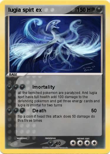 Pokemon lugia spirt ex