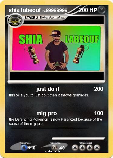 Pokemon shia labeouf