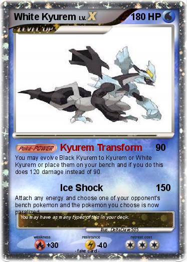 Pokemon White Kyurem