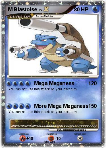 Pokemon M Blastoise