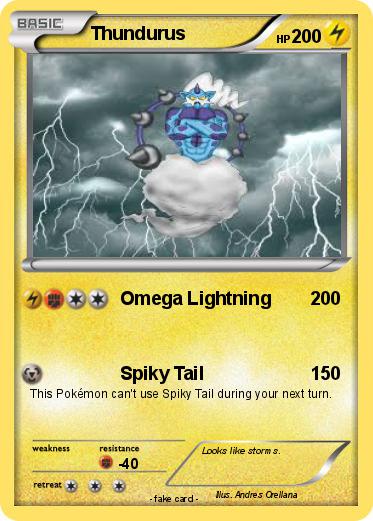 Pokemon Thundurus