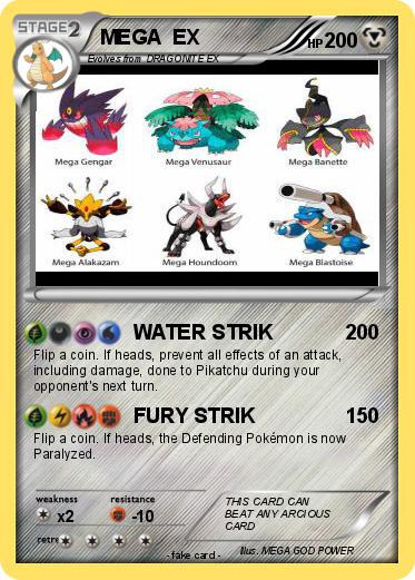 Pokemon MEGA  EX