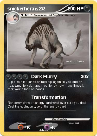Pokemon snickerhera