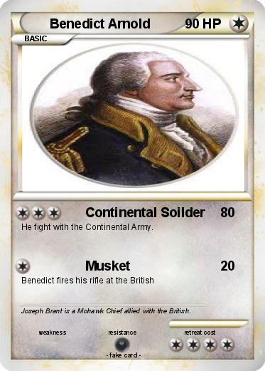 Pokemon Benedict Arnold