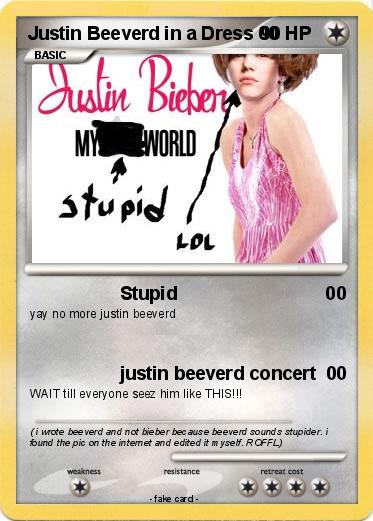 Pokemon Justin Beeverd in a Dress 00