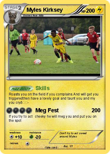 Pokemon Myles Kirksey
