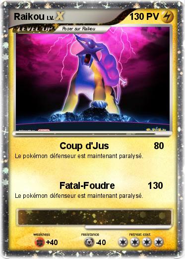 Pokemon Raikou