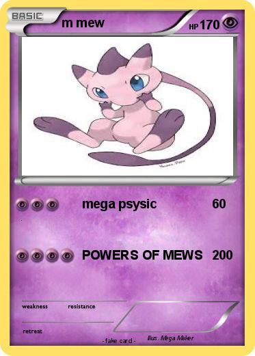 Pokemon m mew