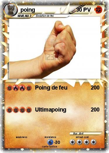 Pokemon poing