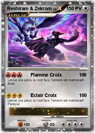 Pokemon Reshiram & Zekrom