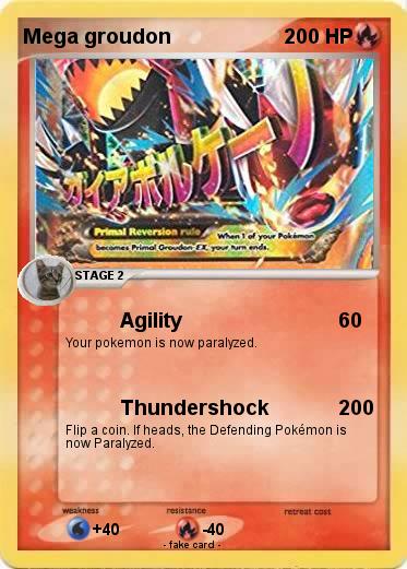 Pokemon Mega groudon