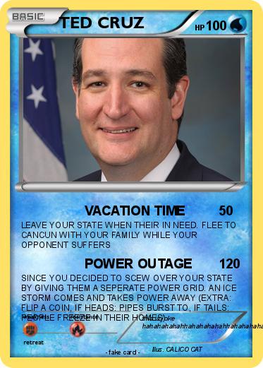 Pokemon TED CRUZ