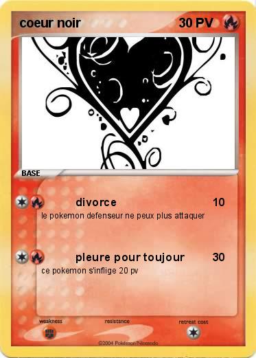 Pokemon coeur noir