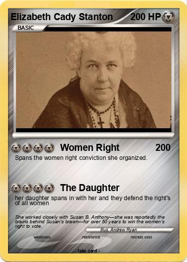 Pokemon Elizabeth Cady Stanton