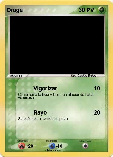 Pokemon Oruga