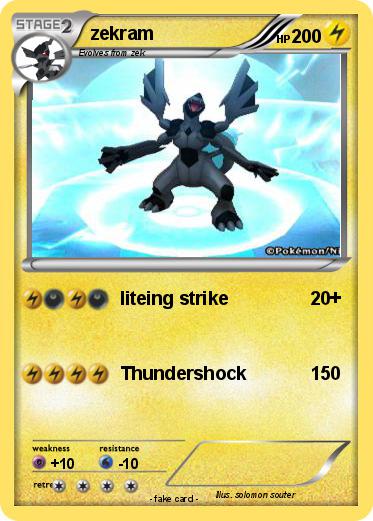 Pokemon zekram