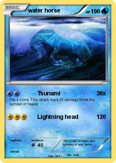 Pokemon water horse