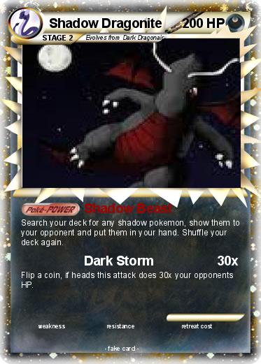 Pokemon Shadow Dragonite