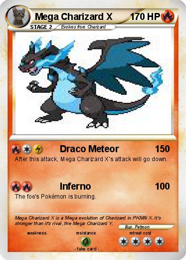 Pokemon Mega Charizard X