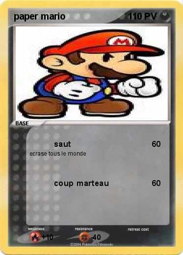 Pokemon paper mario
