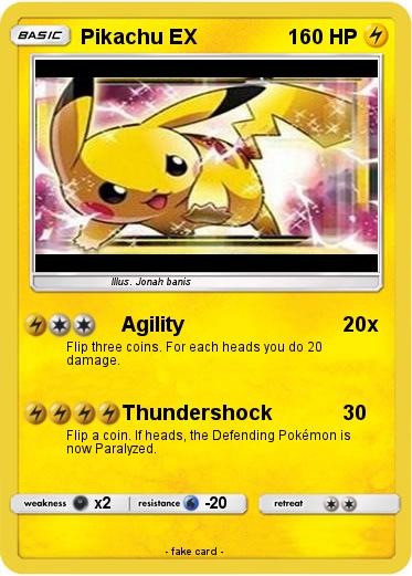 Pokemon Pikachu EX