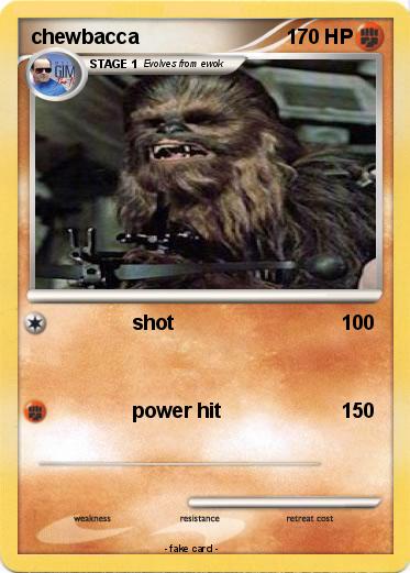 Pokemon chewbacca