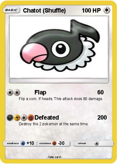 Pokemon Chatot (Shuffle)
