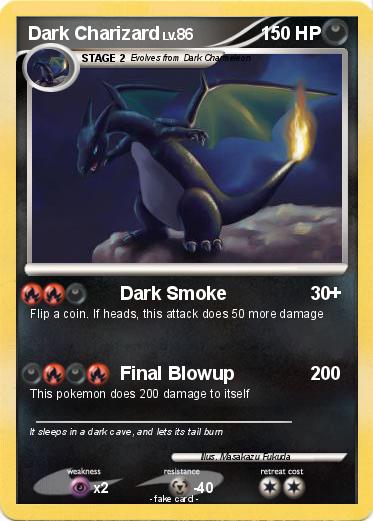 Pokemon Dark Charizard
