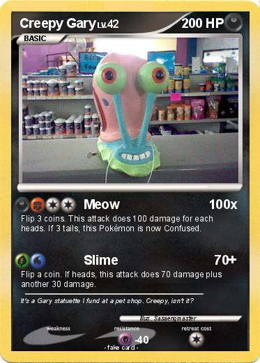 Pokemon Creepy Gary