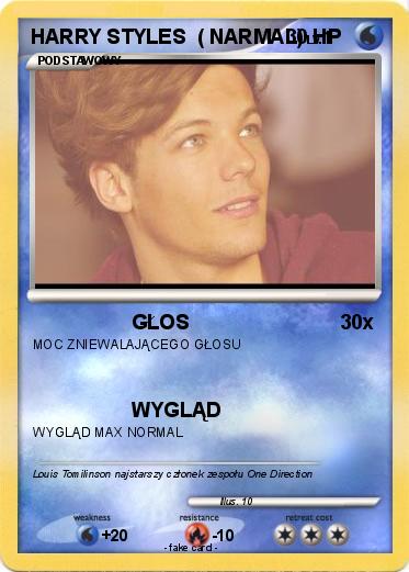 Pokemon HARRY STYLES  ( NARMAL)