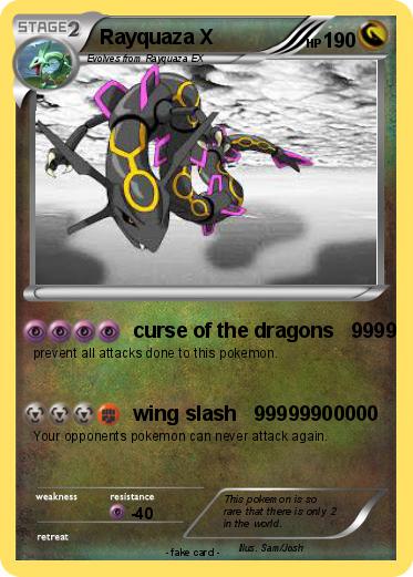 Pokemon Rayquaza X