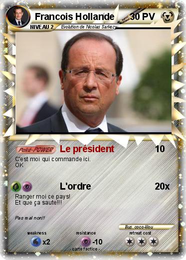 Pokemon Francois Hollande