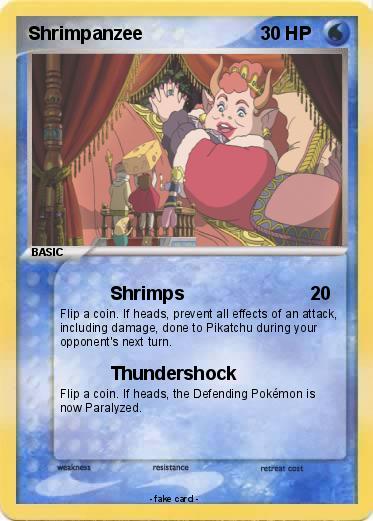 Pokemon Shrimpanzee