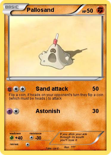 Pokemon Pallosand
