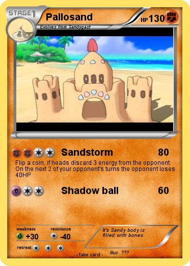 Pokemon Pallosand