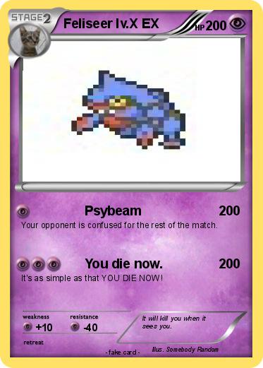 Pokemon Feliseer lv.X EX