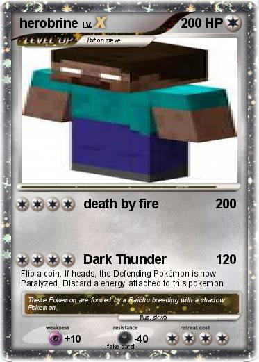 Pokemon herobrine