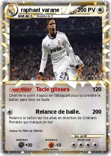 Pokemon raphael varane