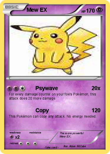 Pokemon Mew EX