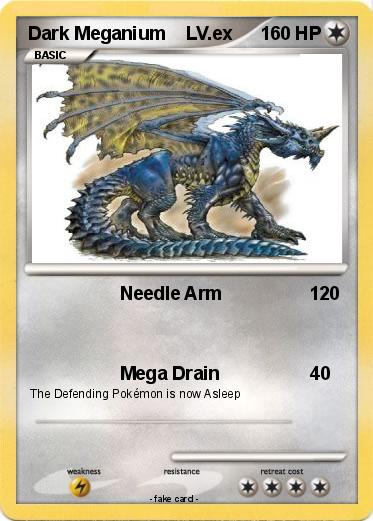 Pokemon Dark Meganium    LV.ex