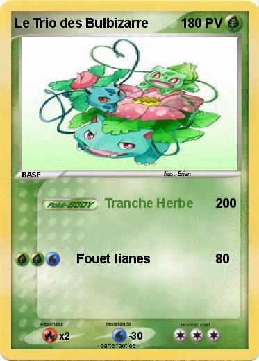 Pokemon Le Trio des Bulbizarre