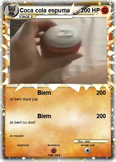 Pokemon Coca cola espuma