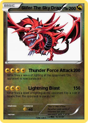 Pokemon Slifer The Sky Dragon