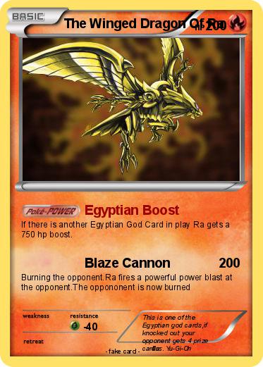 Pokemon The Winged Dragon Of Ra