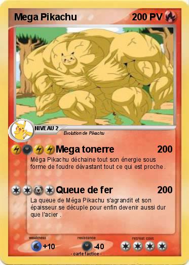 Pokemon Mega Pikachu
