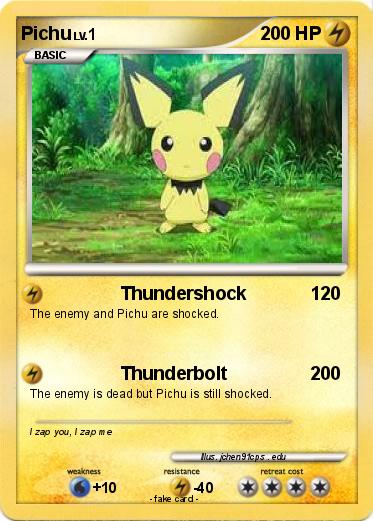 Pokemon Pichu