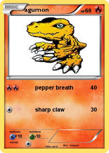 Pokemon agumon